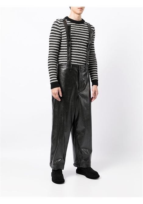 pantalone con bretelle YOHJI YAMAMOTO pour homme | Pantalone | HX-P36-9261